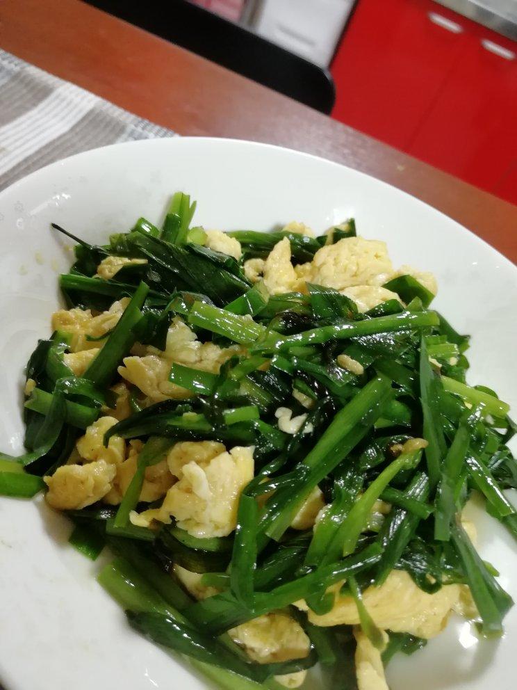 快手韭菜炒鸡蛋