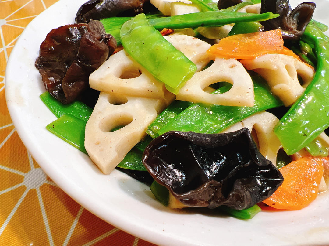 荷塘小炒（清爽又营养）