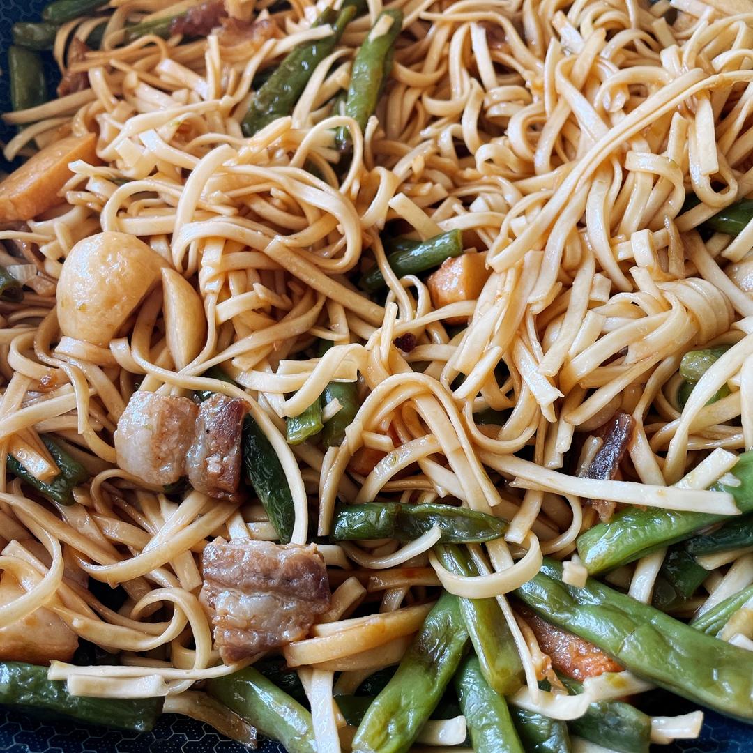 豆角焖面
