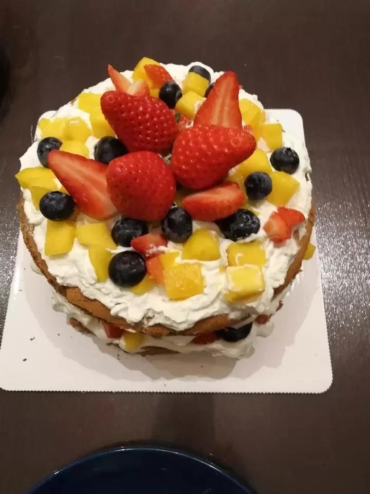 巧克力戚风裸蛋糕