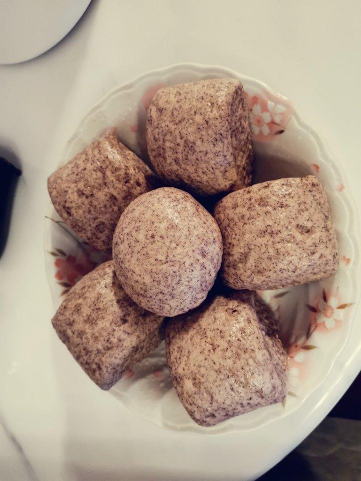 小白白不起来做的燕麦杂粮馒头(消耗什锦燕麦片)