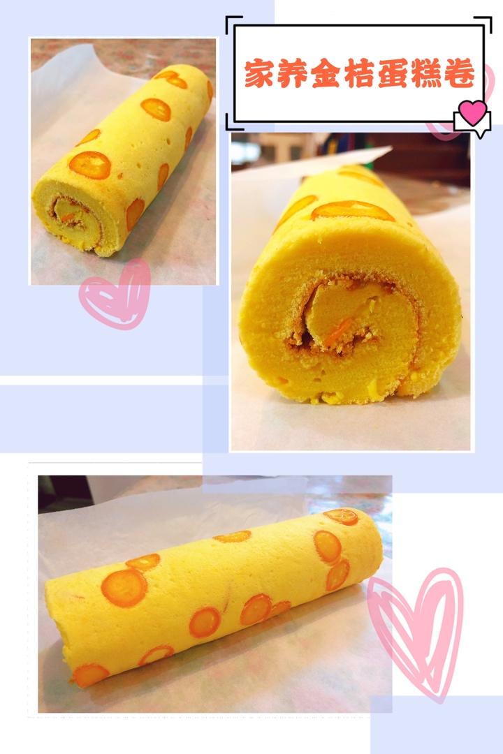 橙香蛋糕卷