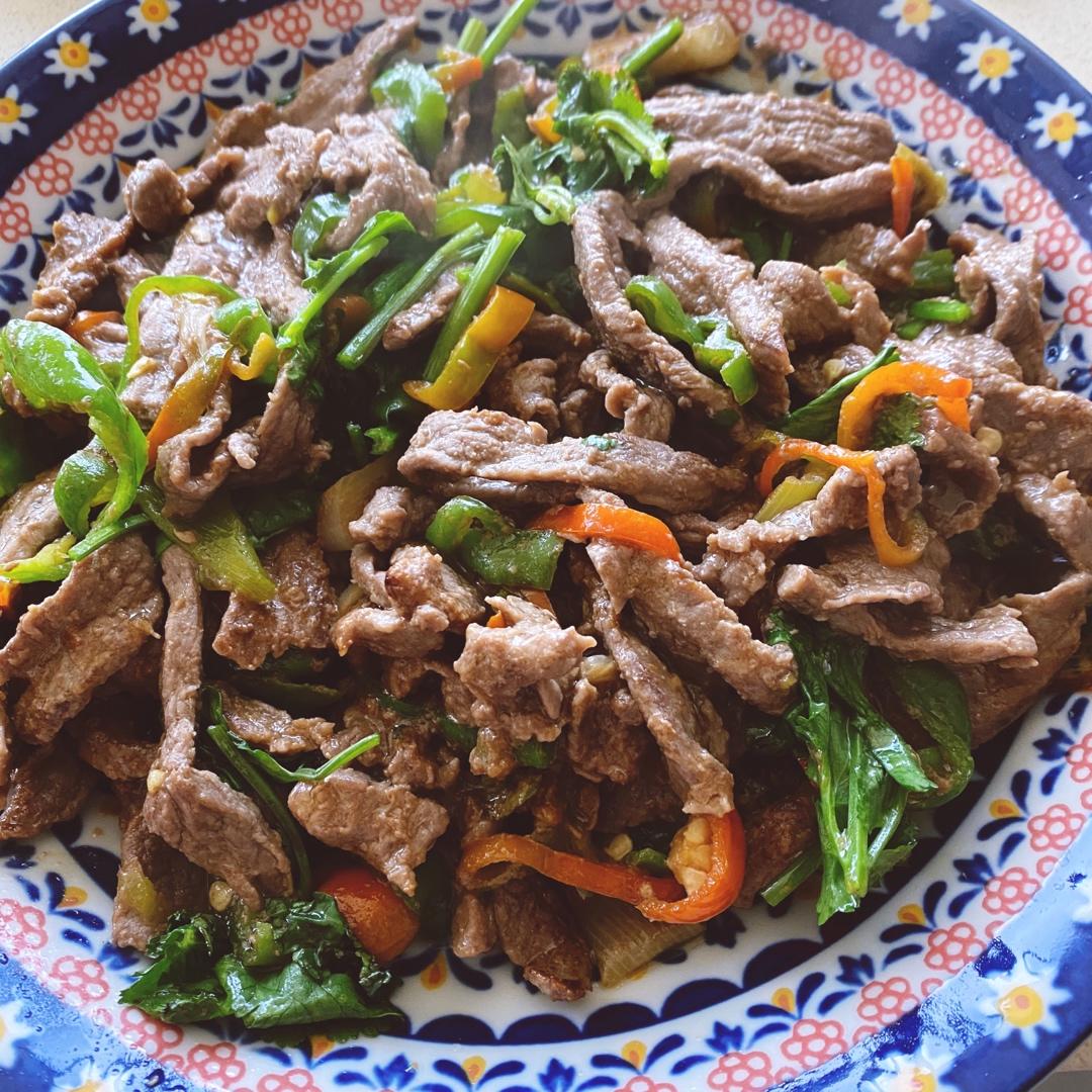 小炒牛肉（米饭杀手系列十）