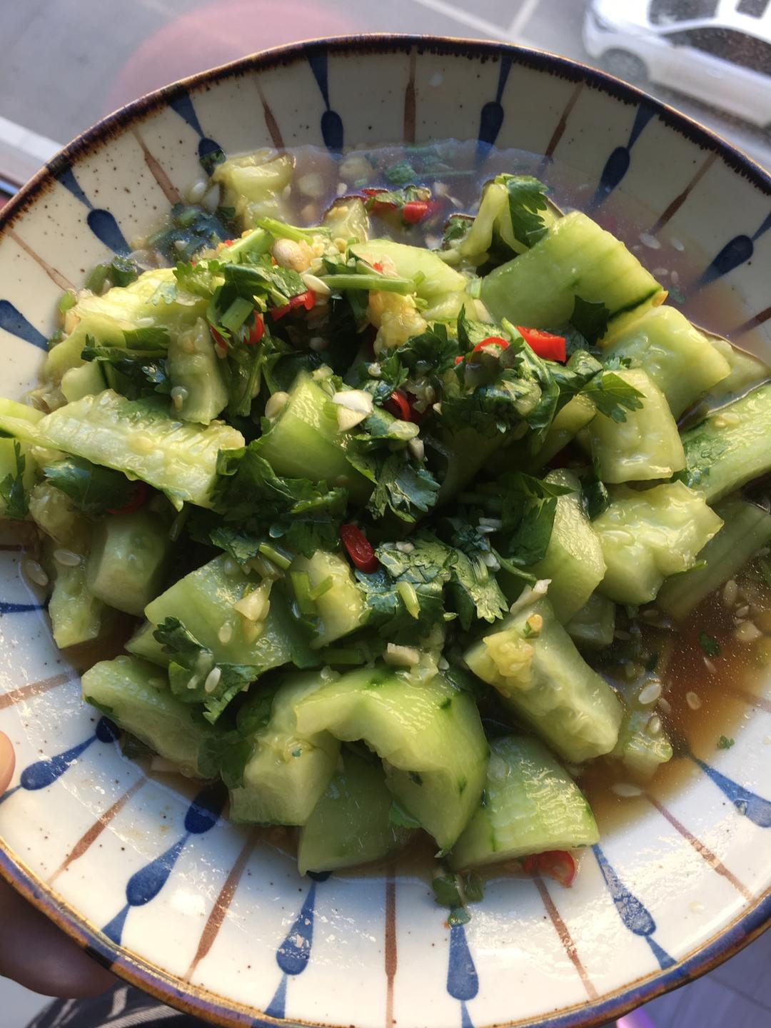 柠檬凉拌黄瓜的做法