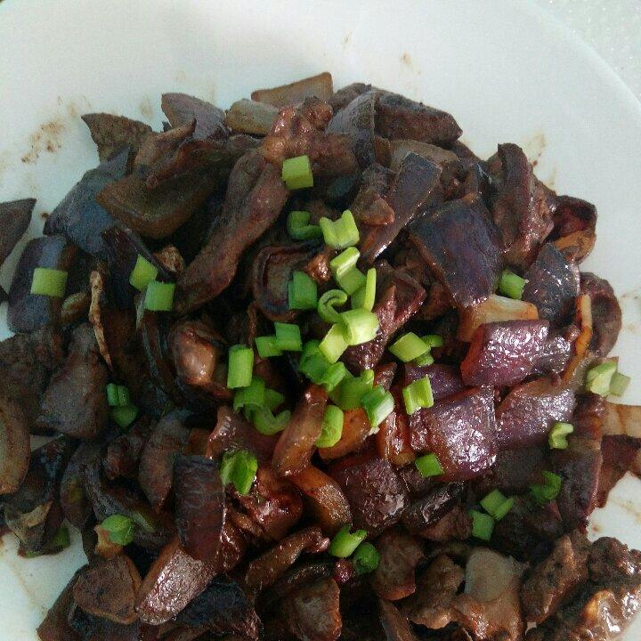 爆炒鸡肝