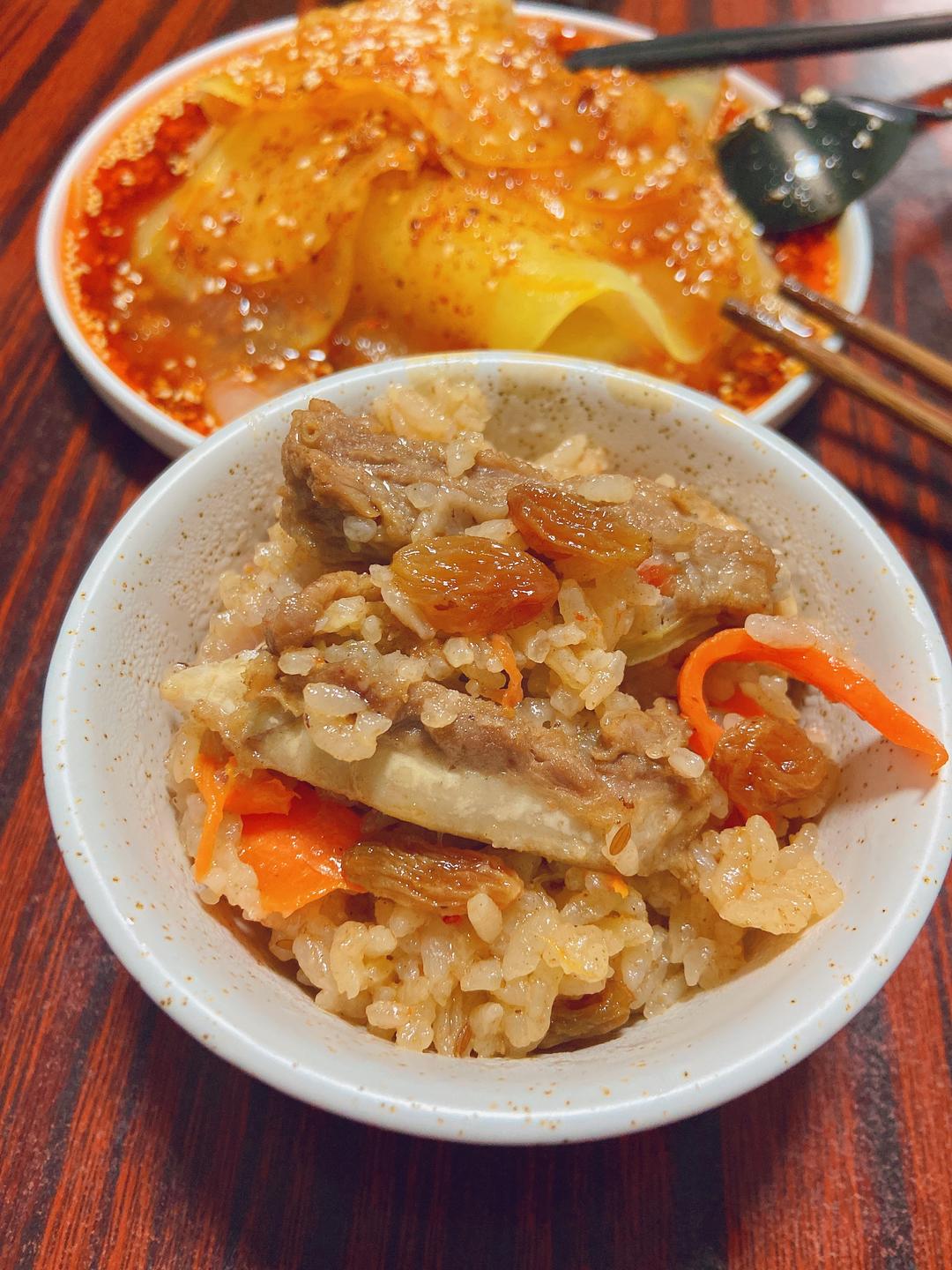 超简单的手抓饭或羊肉焖饭