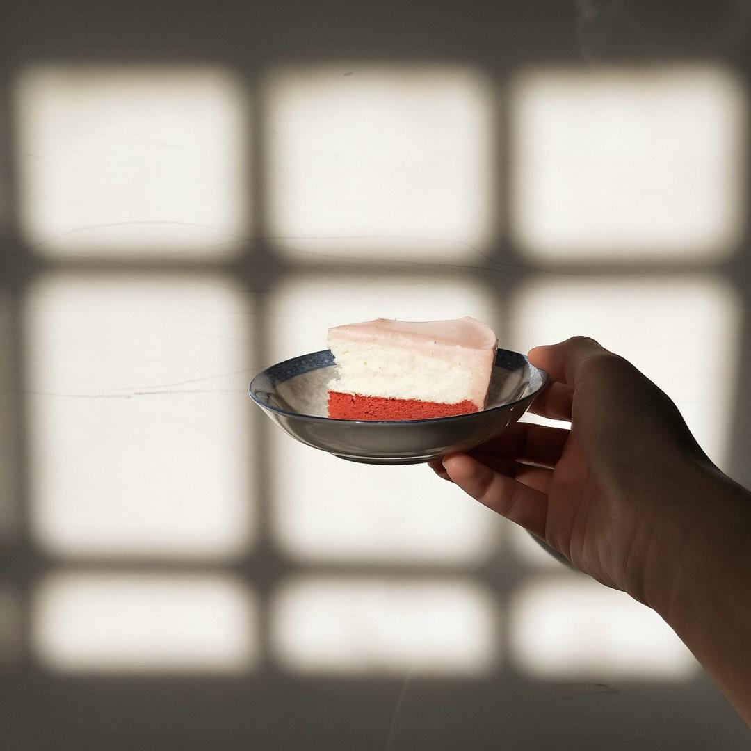 ㊙️🔥慕斯遇上重乳酪‼️好吃到爆双层芝士蛋糕