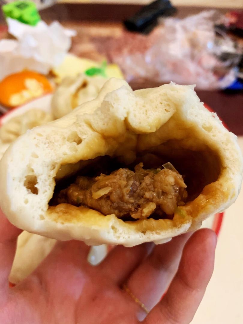 肉包，包子基础做法，肉馅不用打水（捏褶子视频)