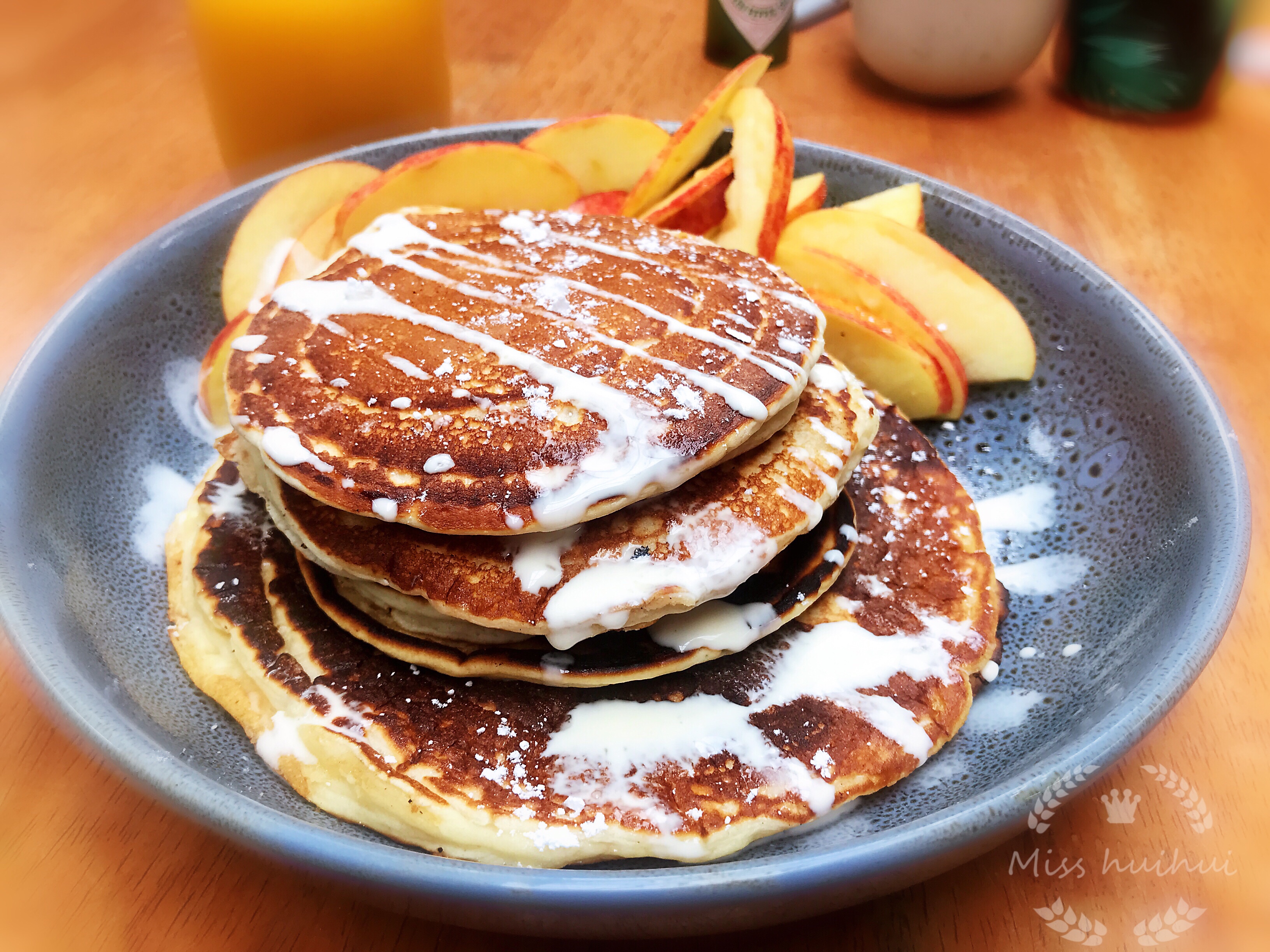 家庭版《pancake》西式早餐 松饼君的做法