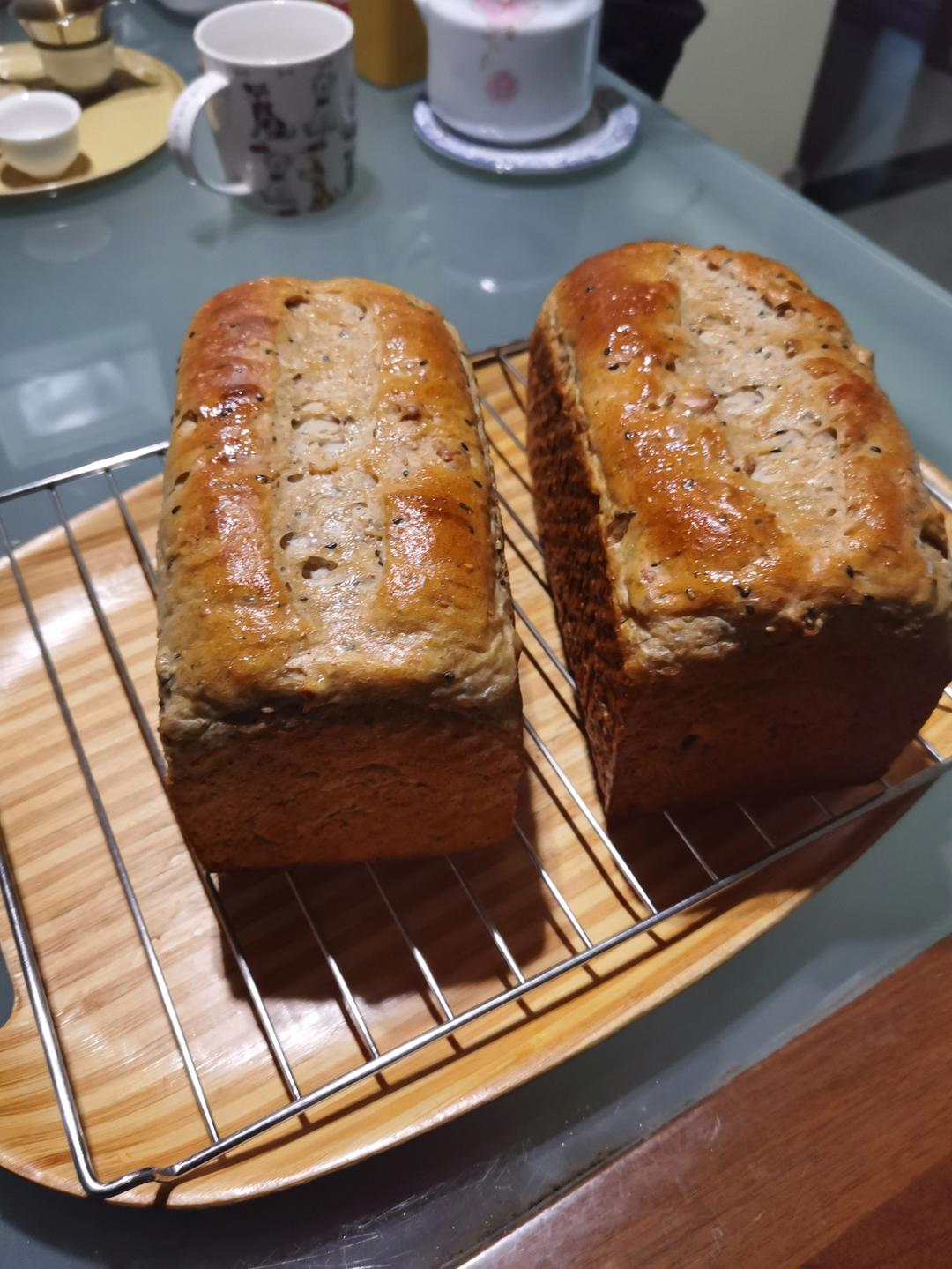 超柔软の坚果全麦吐司🍞