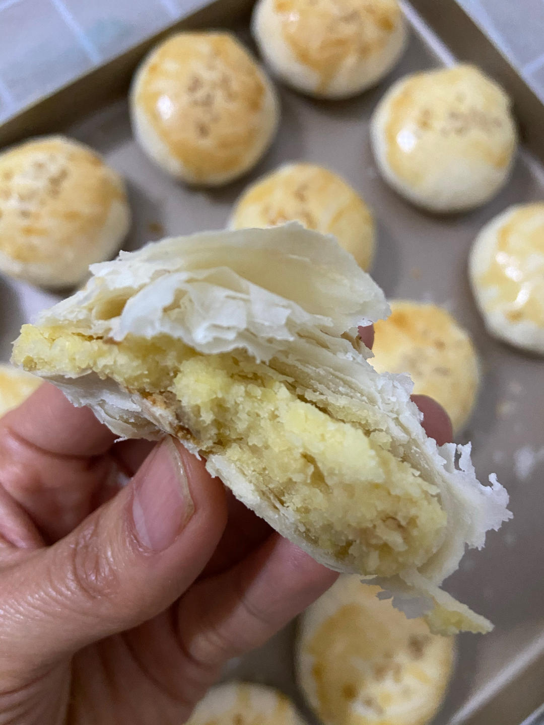 绿豆酥饼（咸口味）