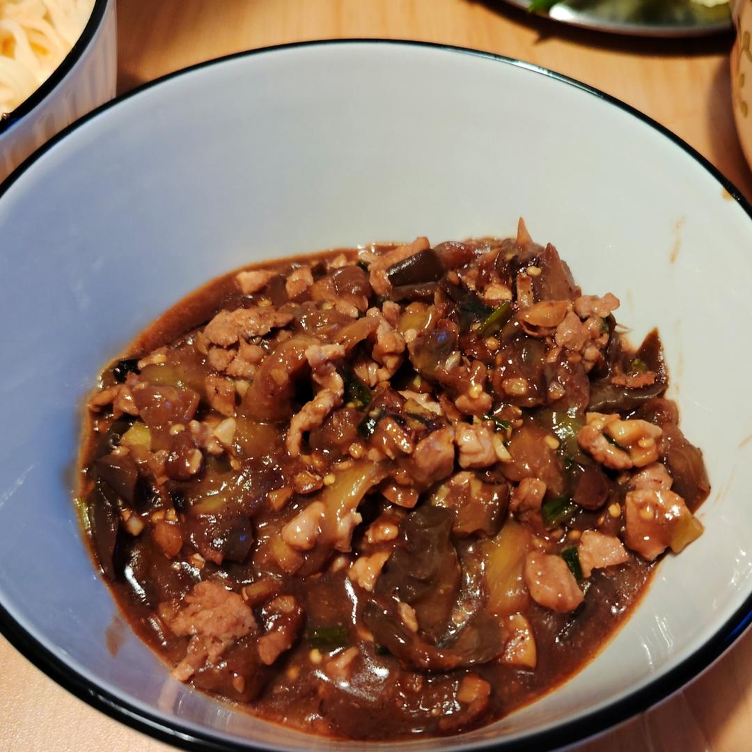 超级下饭酱香味肉末茄子