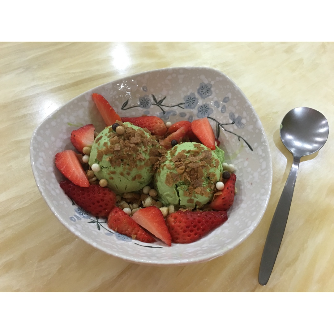 浓醇抹茶冰淇淋