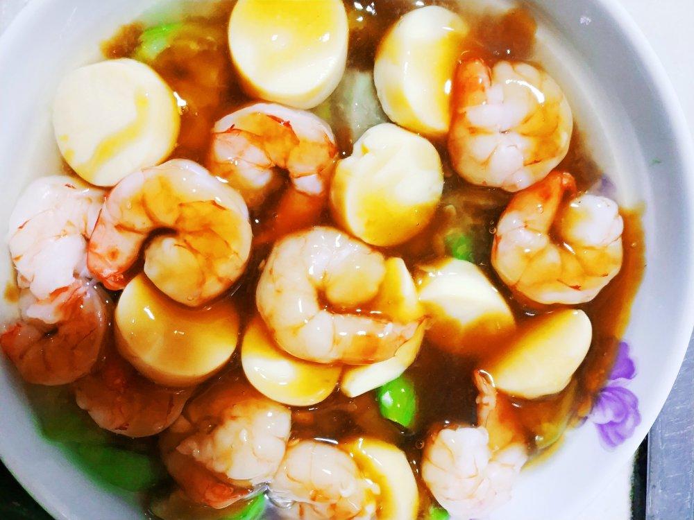 日本豆腐蒸虾仁