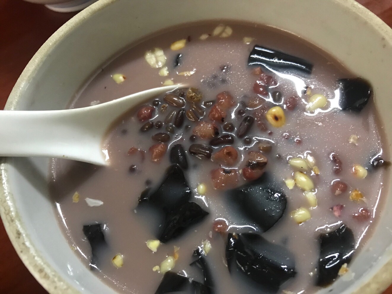 赤小豆薏米烧仙草的做法