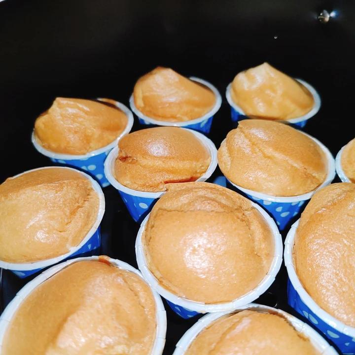 空气炸锅做纸杯蛋糕