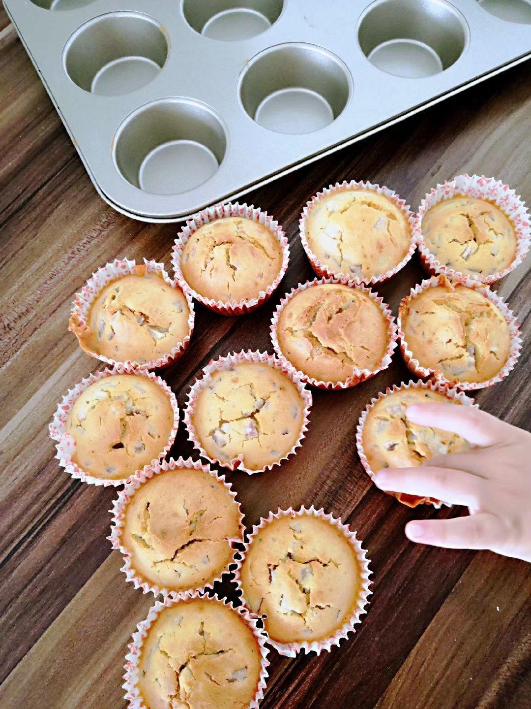 水蜜桃马芬蛋糕