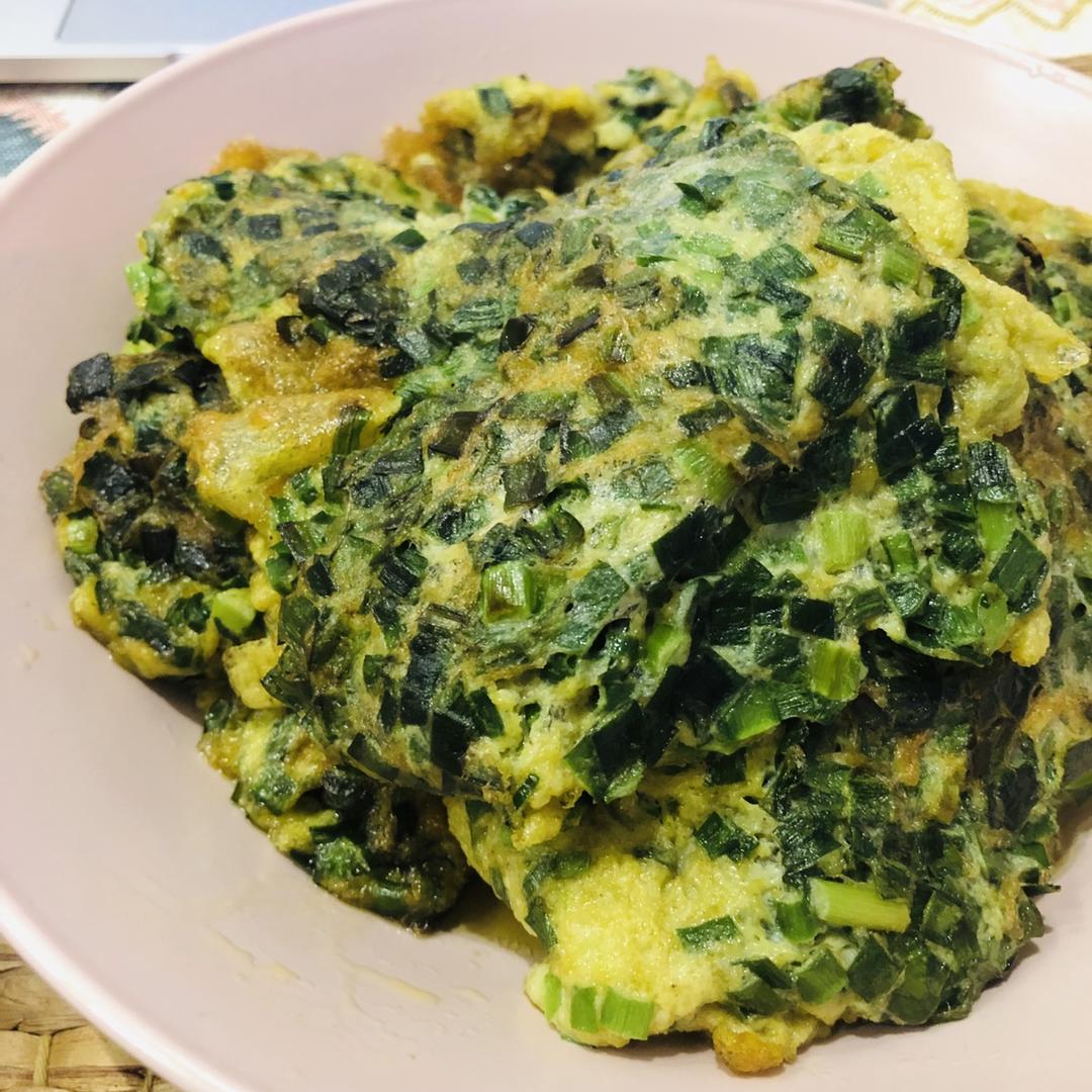 韭菜鸡蛋饼