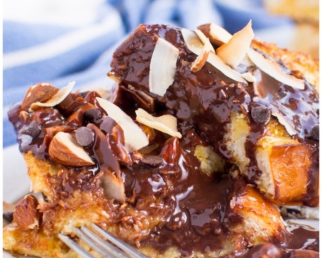 Almond Joy French Toast THEPIA almond-joy-french-toast-thepia
