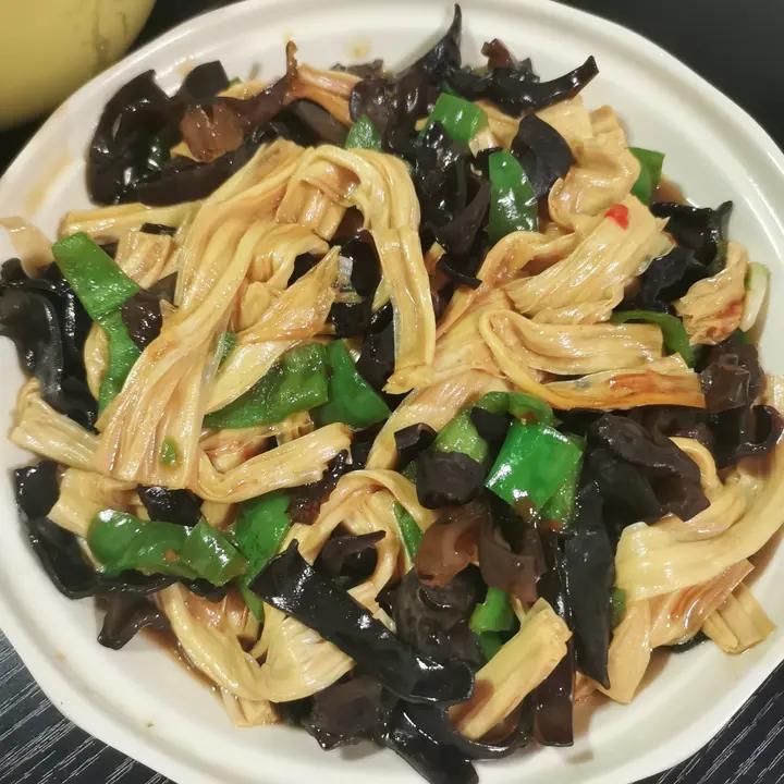 比肉还好吃的烧腐竹