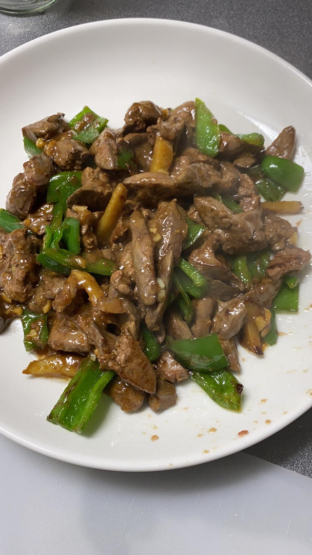 爆炒鸡肝