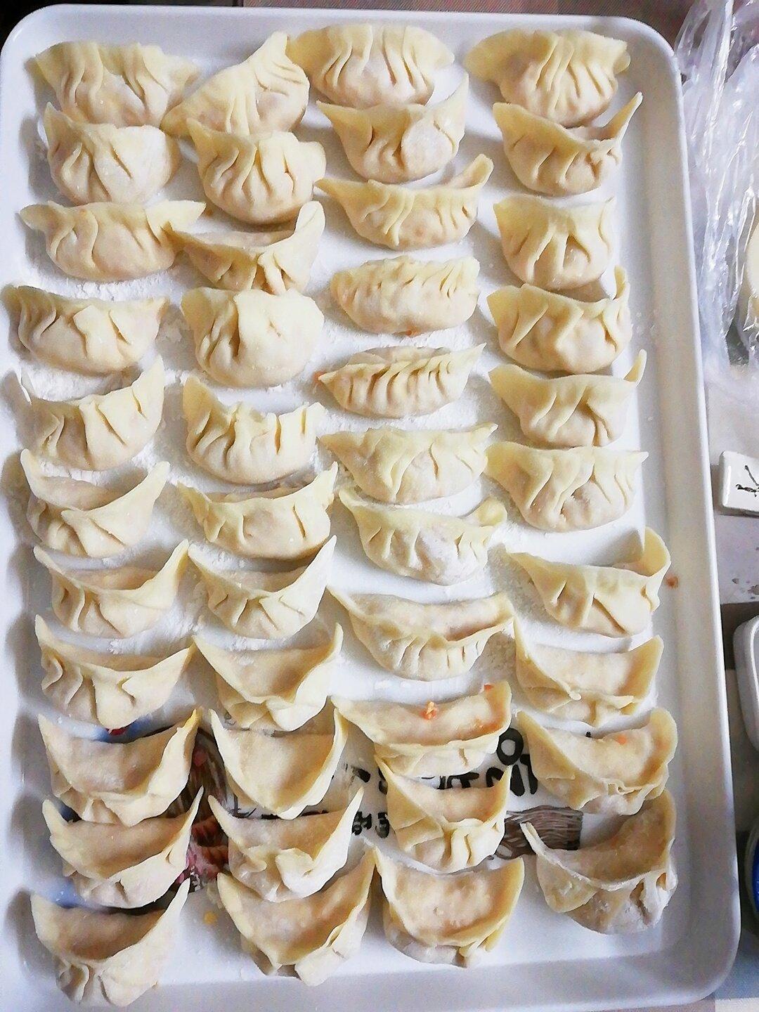 月牙饺子手法包法