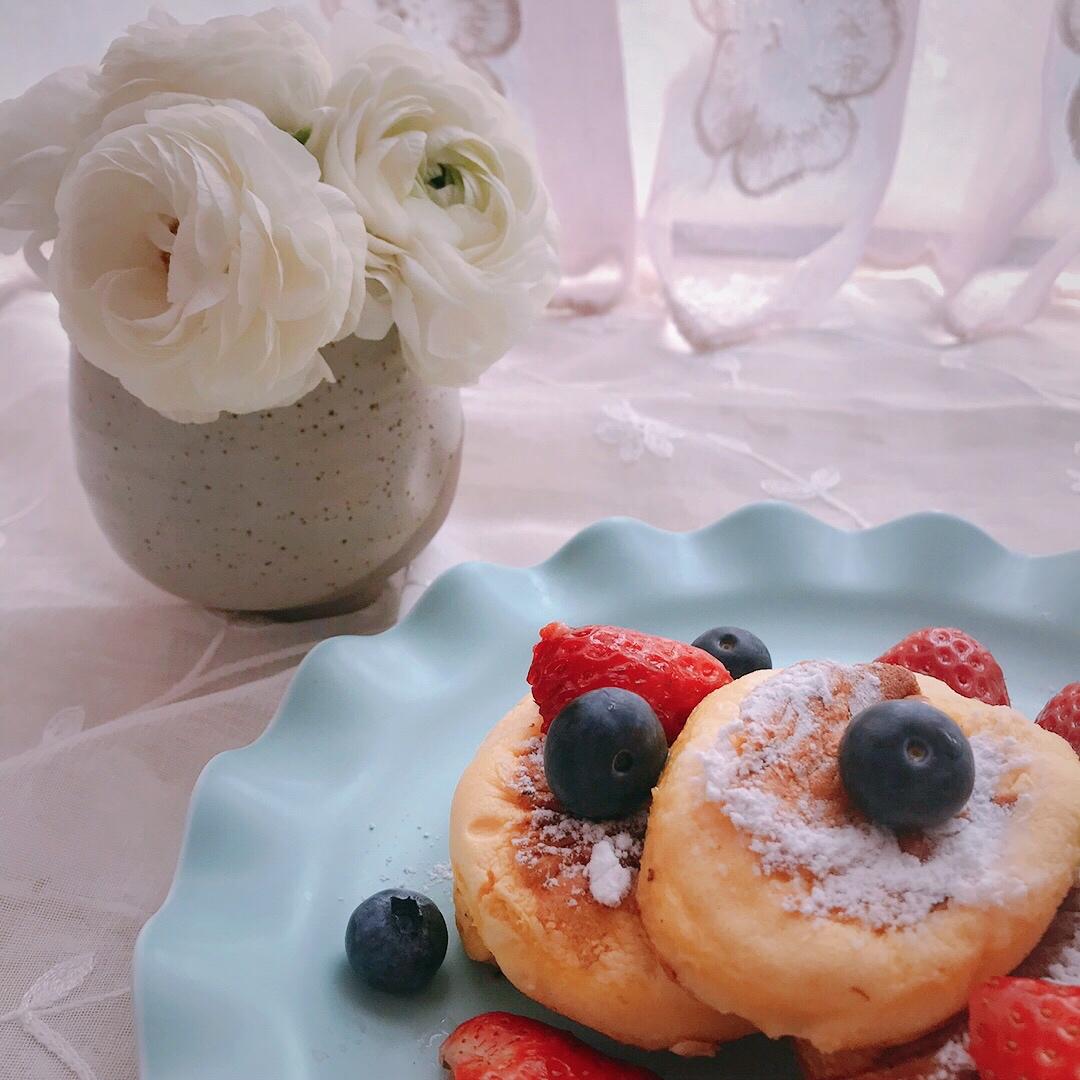 原味无油日式舒芙蕾厚松饼