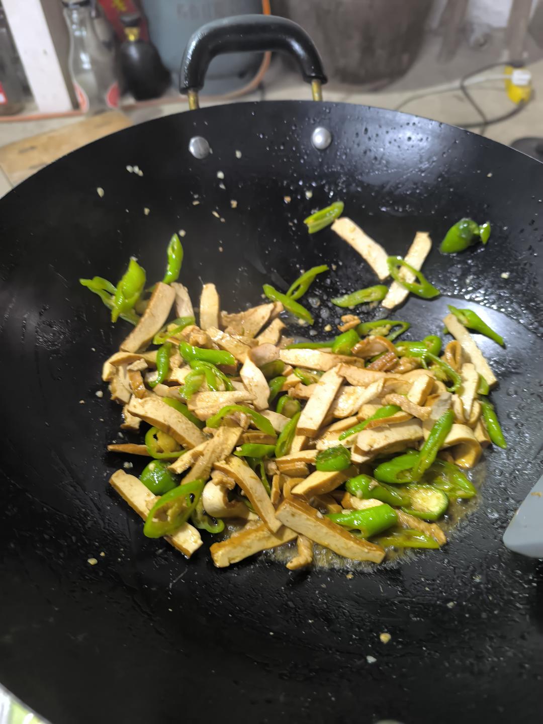 香干炒青椒