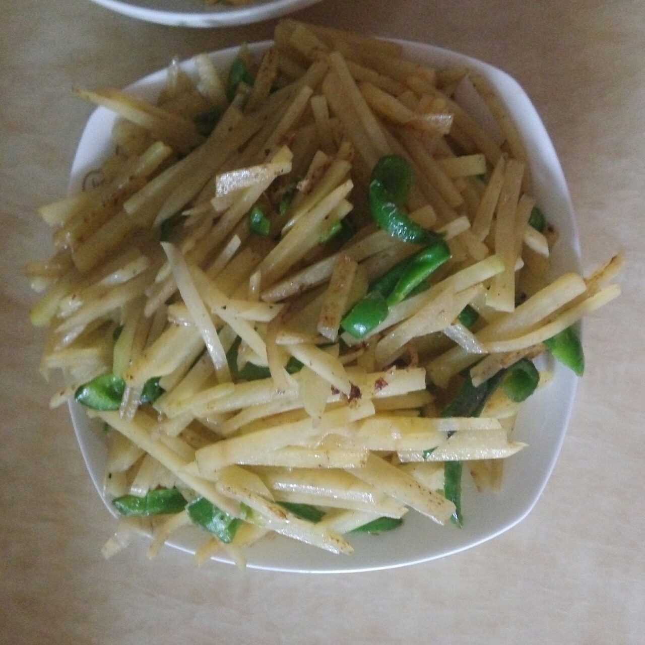 青椒土豆丝