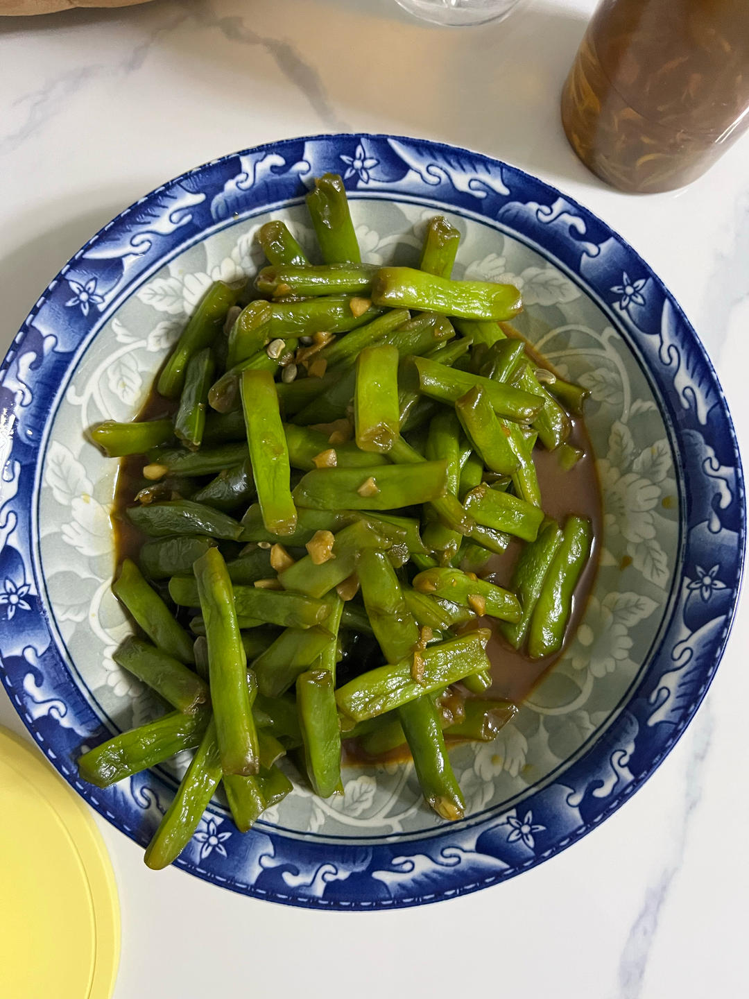 不油炸，素炒四季豆