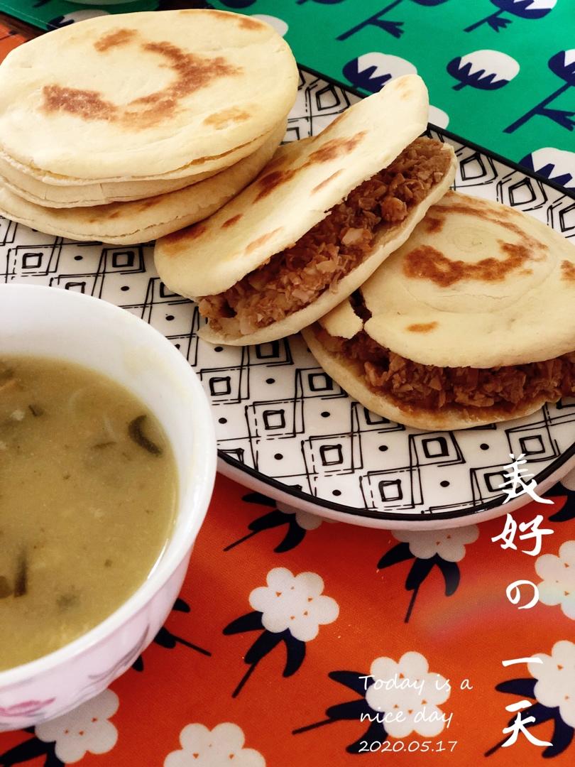 肉夹馍(白吉馍的制作)