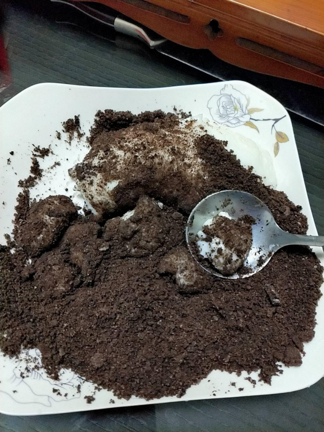 奥利奥鲜奶麻薯