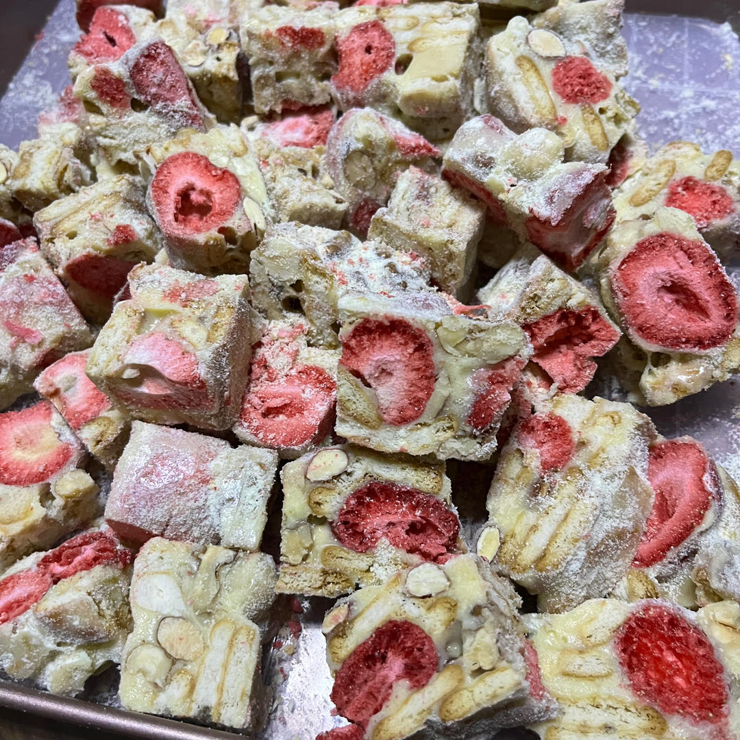 （零失败，颜值高）棉花糖版雪花酥