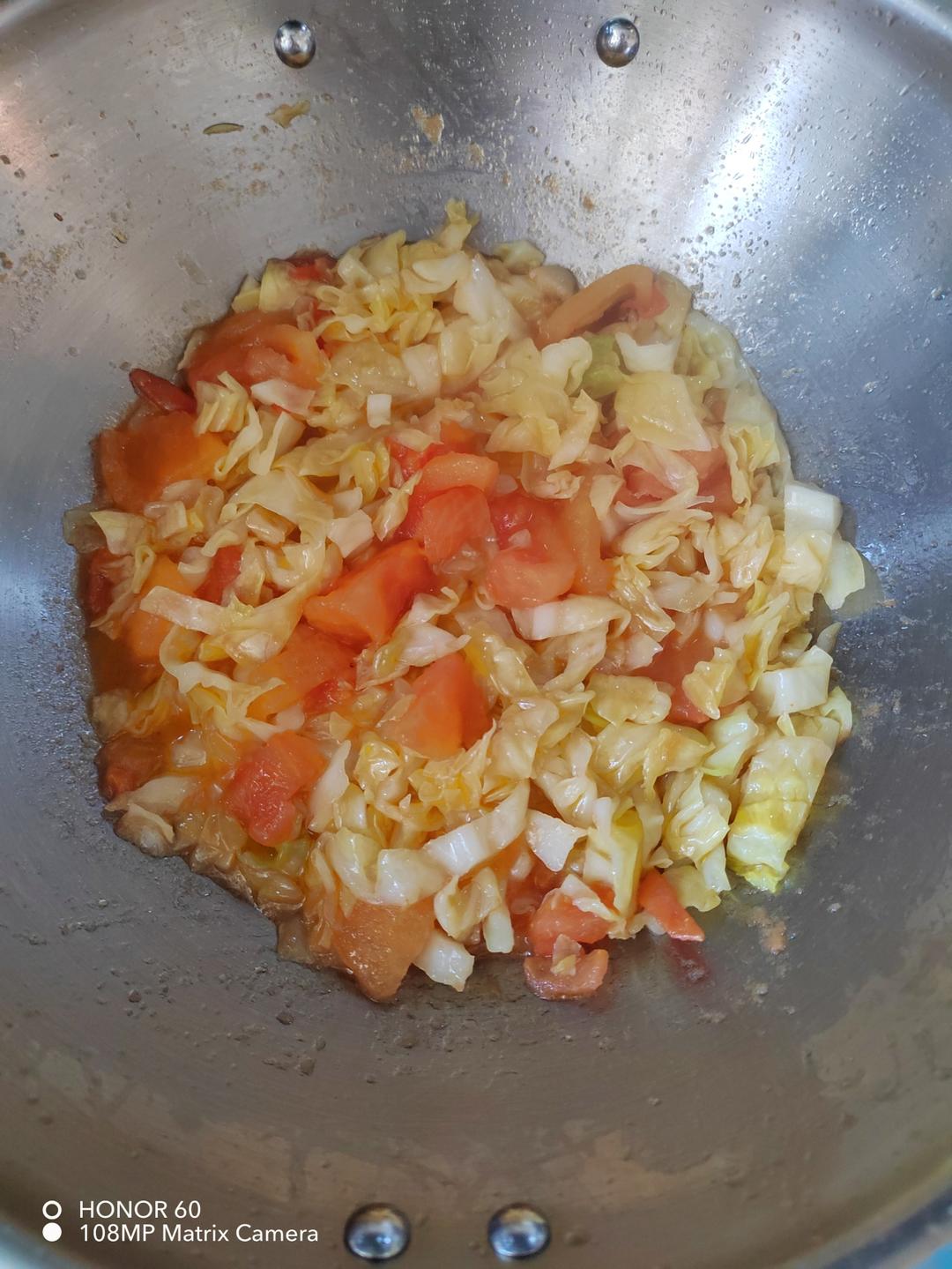 超简单的番茄炒大头菜
