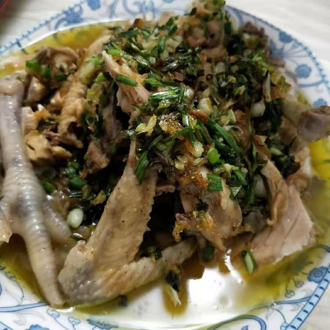 葱油鸡（详细版.吃了忘不了的美味）