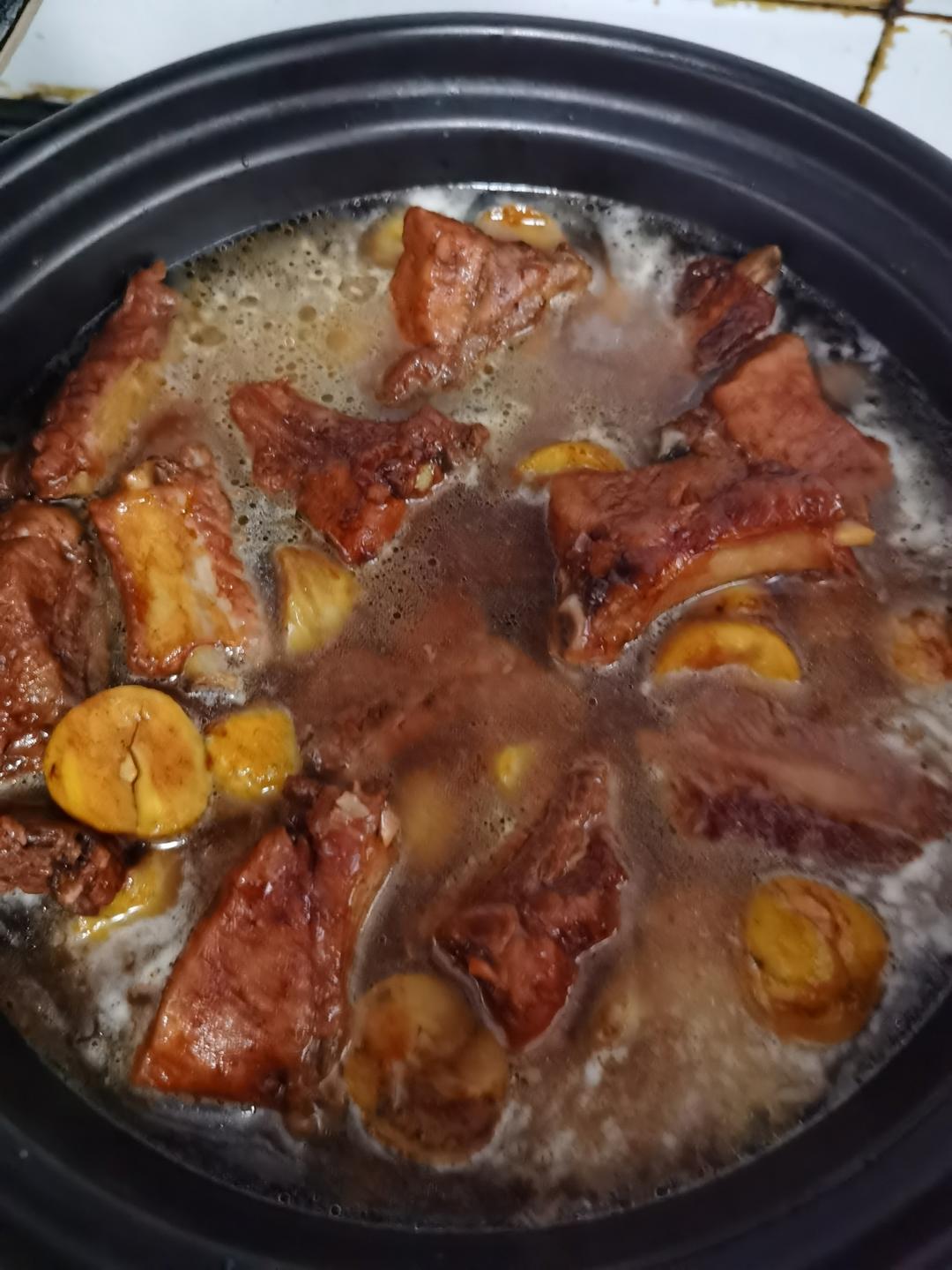 喷香排骨焖饭（爆好吃）