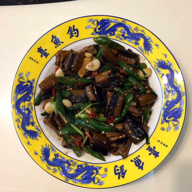 小盛妈做的蒜爆鳝背