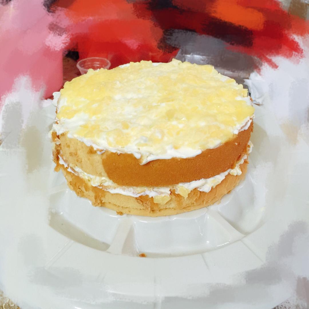 8寸水果生日蛋糕