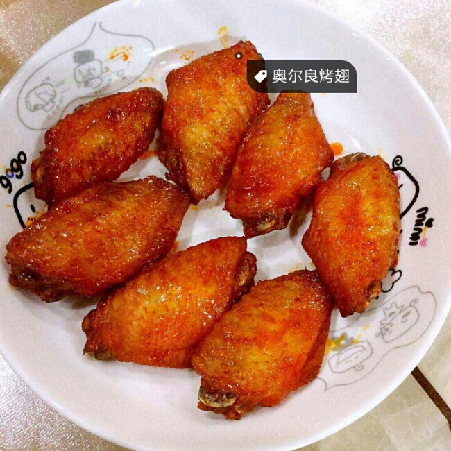 新奥尔良烤翅中