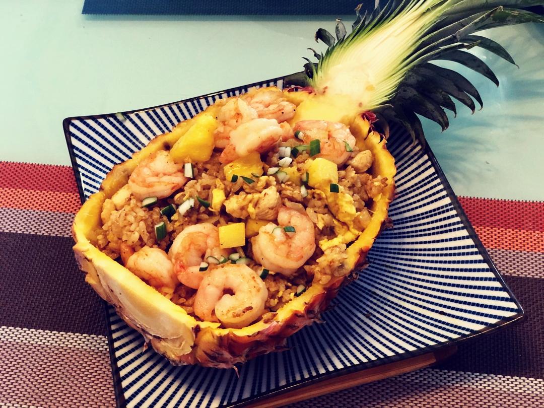 上饭Thai系列懒人酱汁教程—菠萝炒饭