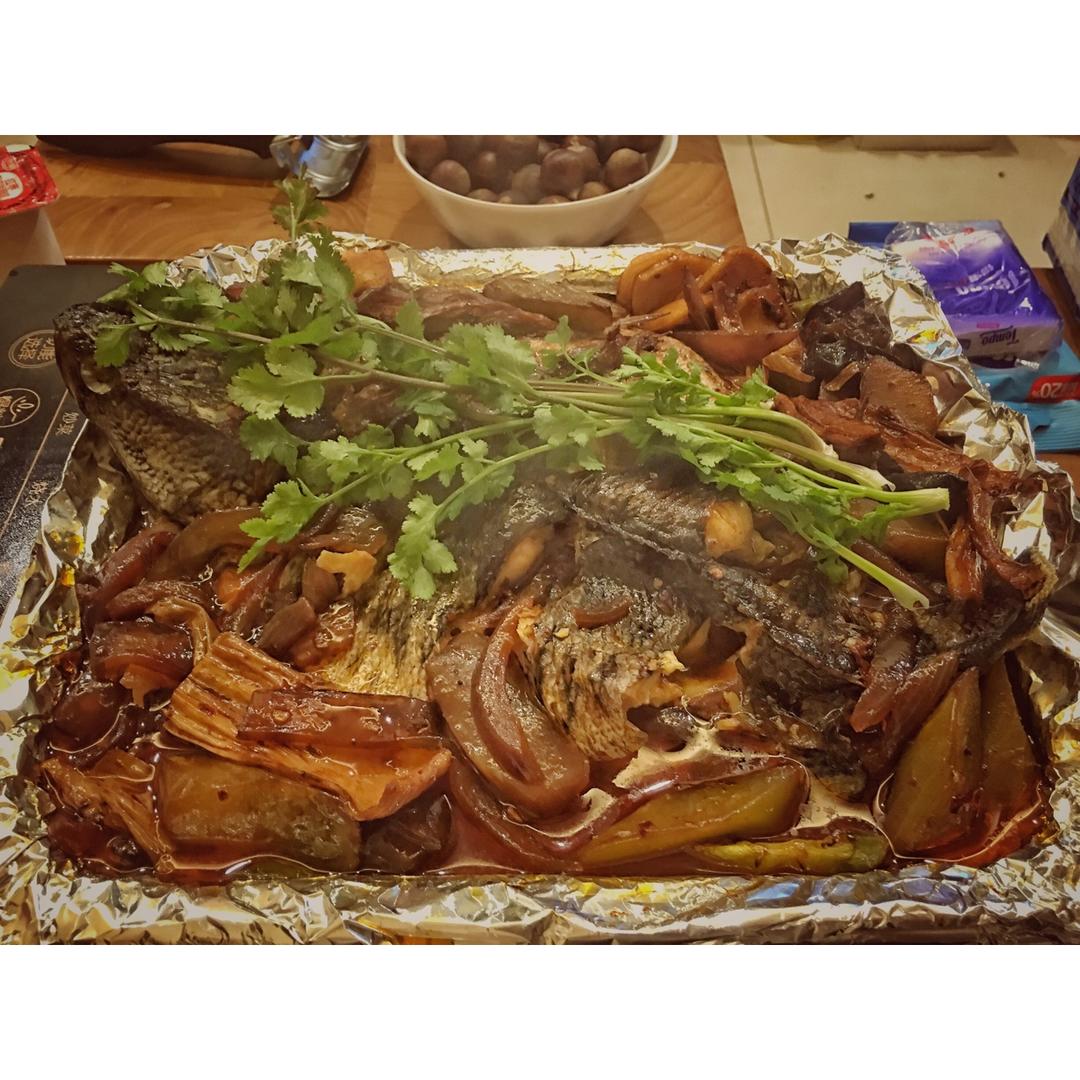 香辣烤鱼-烤箱版