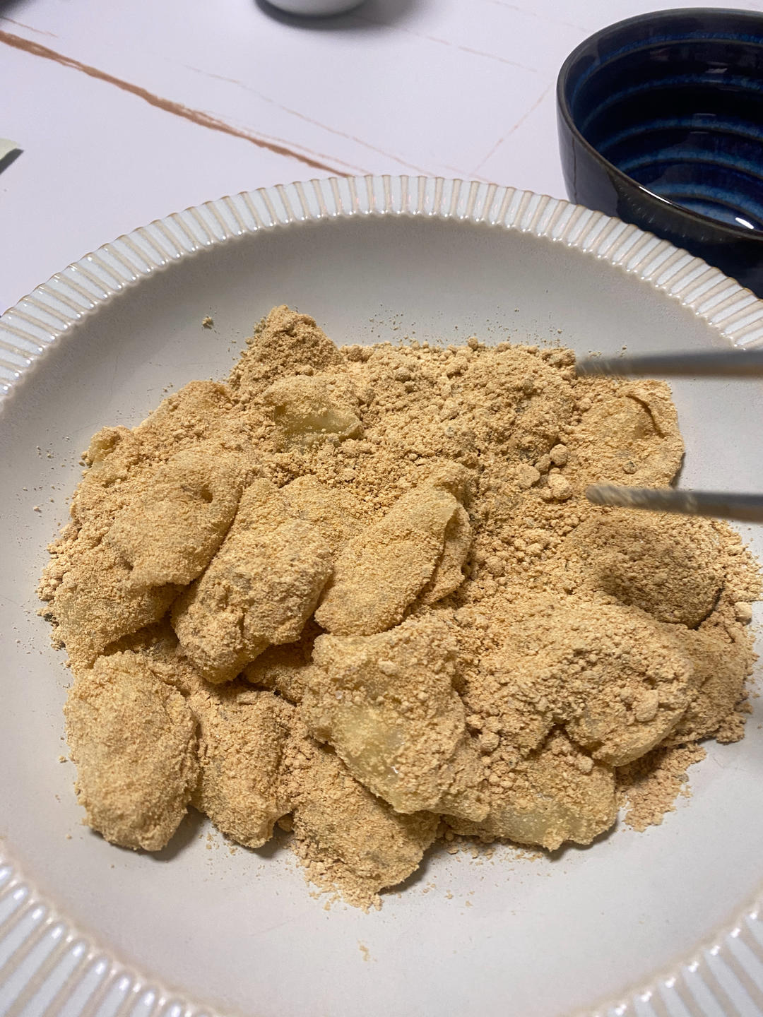 做法特别简单的一款朝鲜族糯米“打”糕（驴打滚）