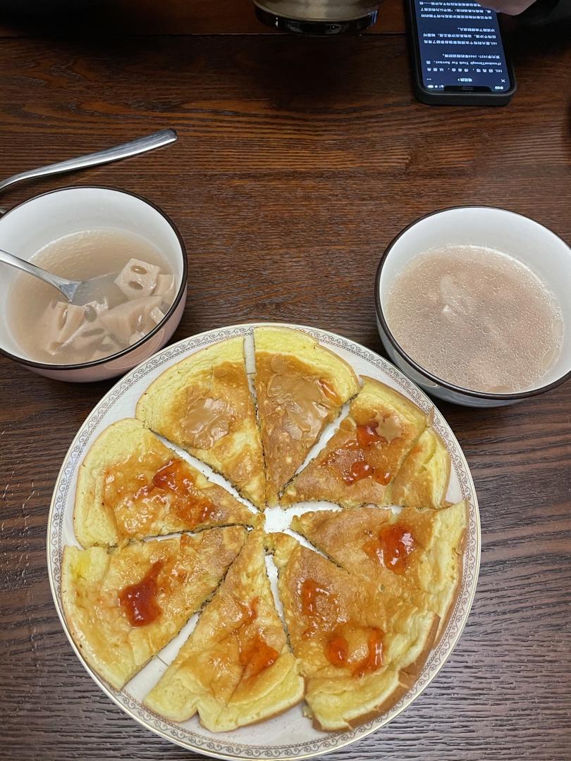 牛奶松饼