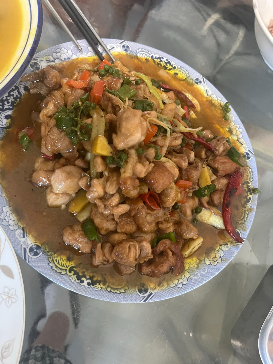 麻辣鲜香的青花椒炒鸡