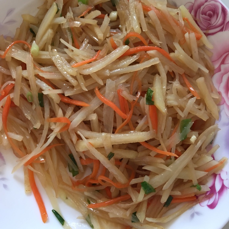 醋溜土豆丝