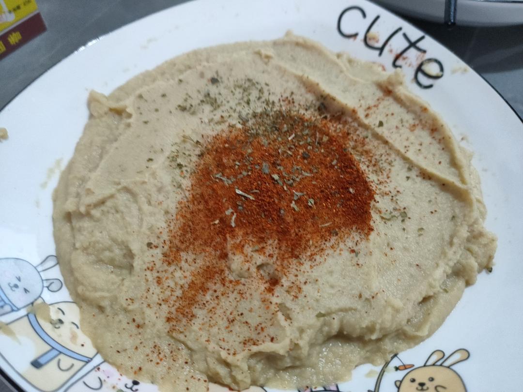 保姆级餐厅食谱-鹰嘴豆泥hummus