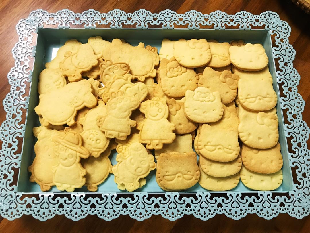 卡通黄油饼干