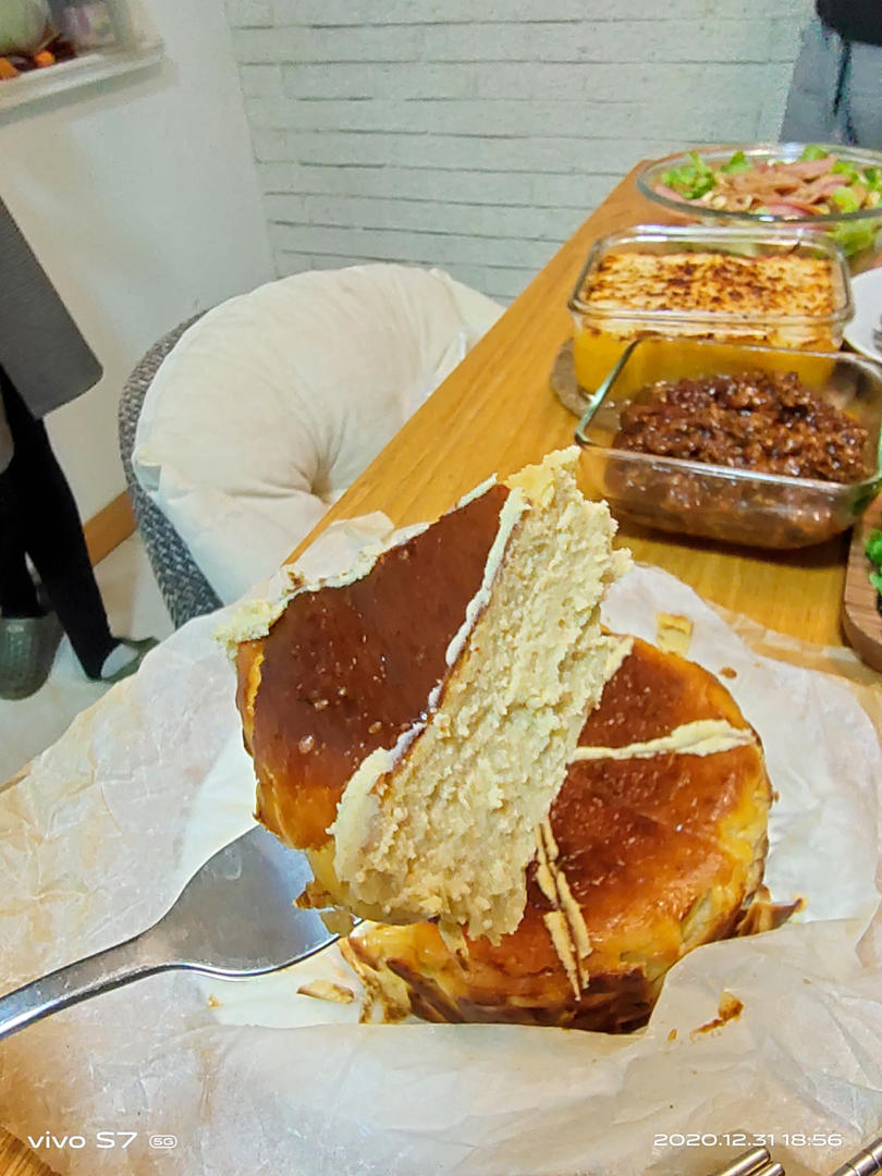 巴斯克芝士蛋糕『最简单的蛋糕』零失败🔥芝士控