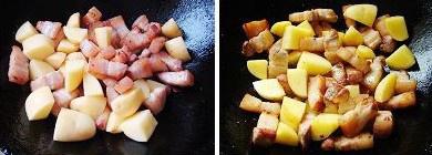 土豆海带烧肉的做法 步骤3