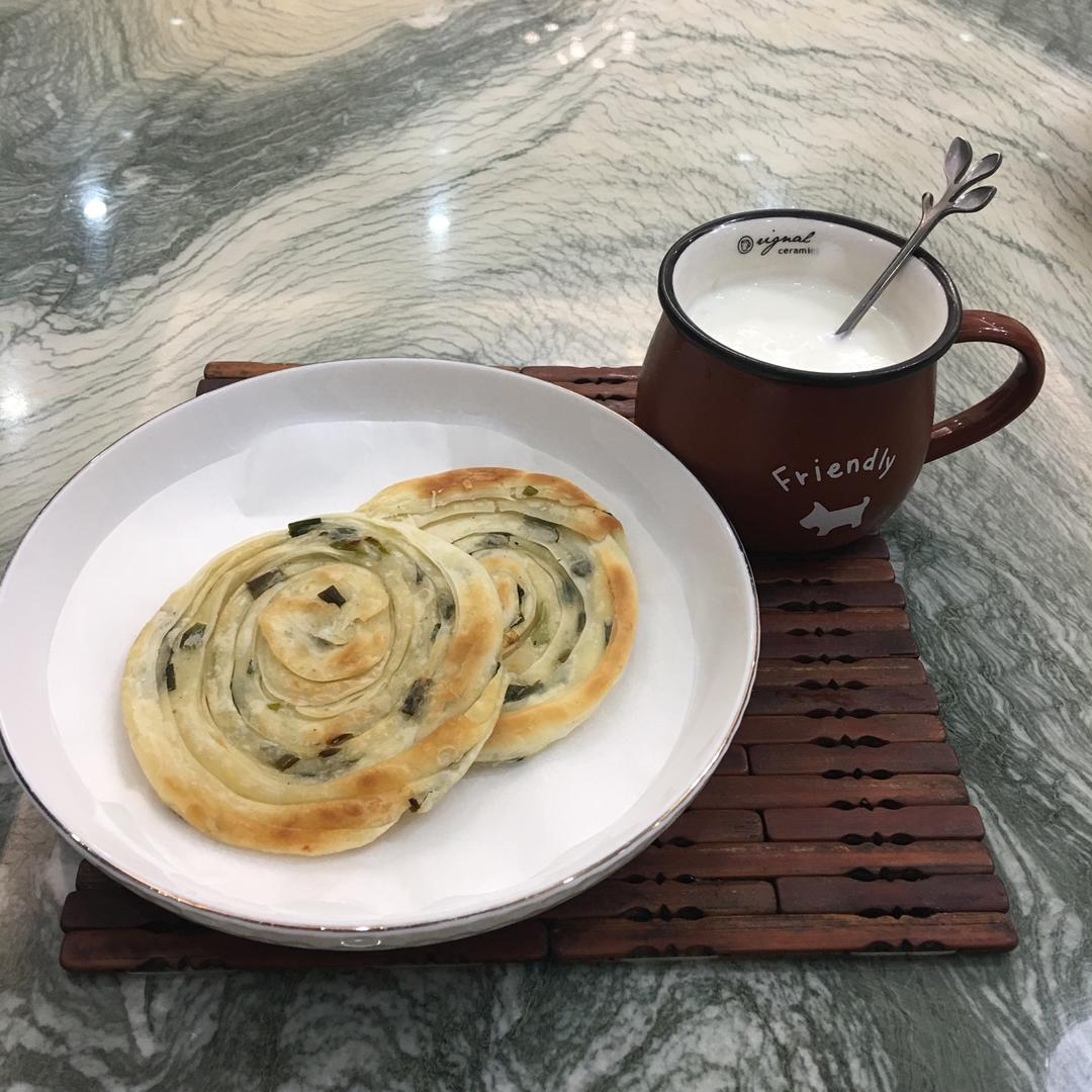 快手懒人版葱油饼❗️㊙️简单易做❗️超级酥脆❗️